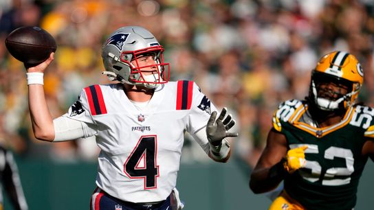 Completed Q&A: Bedard on Patriots, matchup with Lions, NFL season 10.07.22 taken at BSJ Headquarters (Patriots)